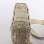 Dior Lady D-Joy Racing 2Way Handbag in Beige