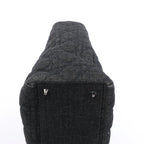 Dior Lady Dior Large Denim Cannage Large Handbag in Black