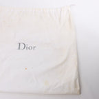 Dior Lady Dior Leather Cannage Large Handbag in Blue