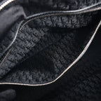 Dior Lady Dior Patent Leather Cannage Large Handbag in Black