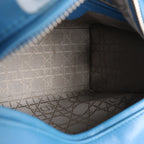 Dior Lady Dior Leather Medium 2Way Handbag in Blue