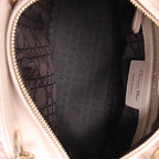 Dior Lady Dior Cannage Leather 2Way Handbag in Pink