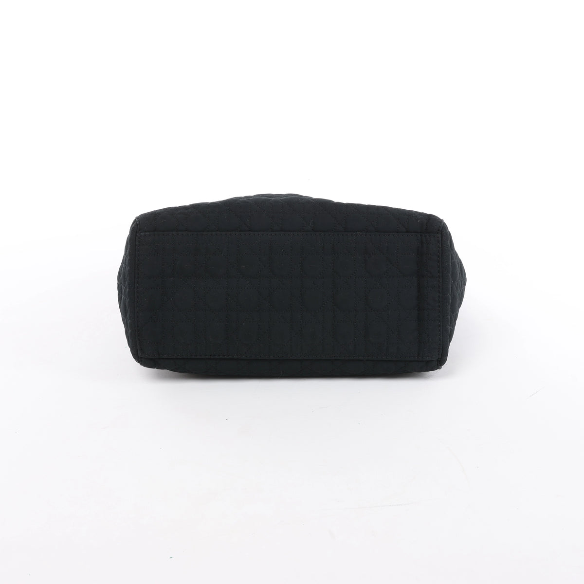 Christian Dior Lady Dior Cannage Nylon Handbag in Black