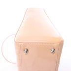 Dior Lady Dior Large Cannage Patnet Leather 2Way Handbag in Beige