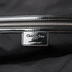 Dior Soft Lady Dior Patent Leather Cannage Large Shoulder Bag in Black