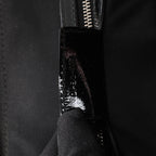 Dior Soft Lady Dior Patent Leather Cannage Large Shoulder Bag in Black