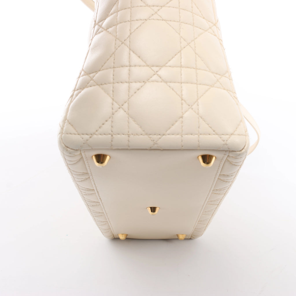 Bolso de hombro grande de lona Dior Book Tote en negro y blanco