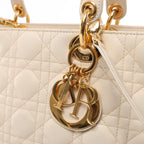 Bolso de hombro grande de lona Dior Book Tote en negro y blanco