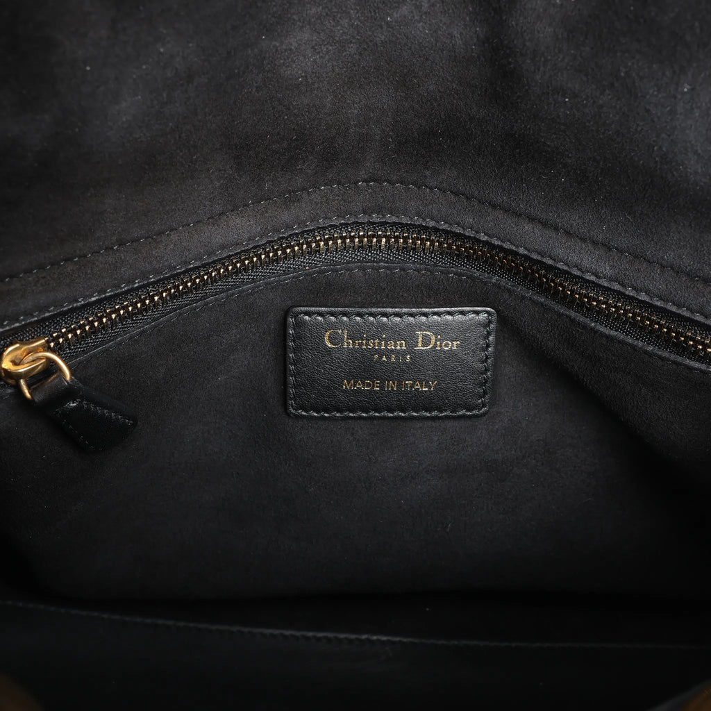 Dior Lady Dior Medium Swords Motherpeace Tarot 2Way Handbag in Black