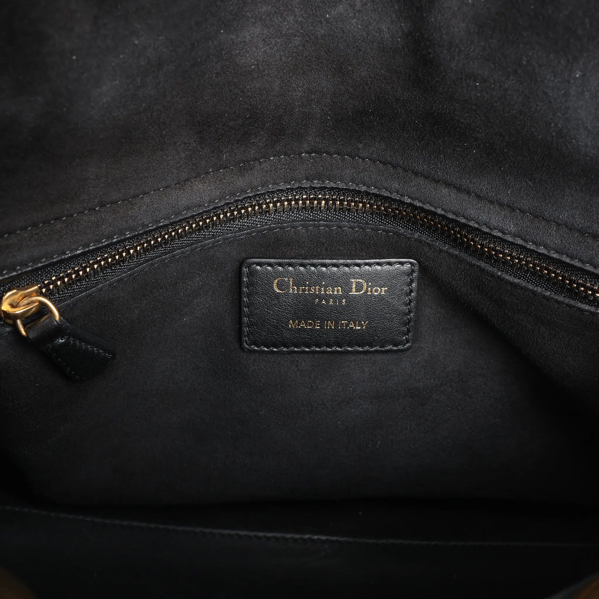 Dior Lady Dior Medium Swords Motherpeace Tarot 2Way Handbag in Black