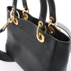 Dior Lady Dior Medium Swords Motherpeace Tarot 2Way Handbag in Black