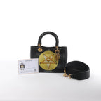 Dior Lady Dior Medium Swords Motherpeace Tarot 2Way Handbag in Black