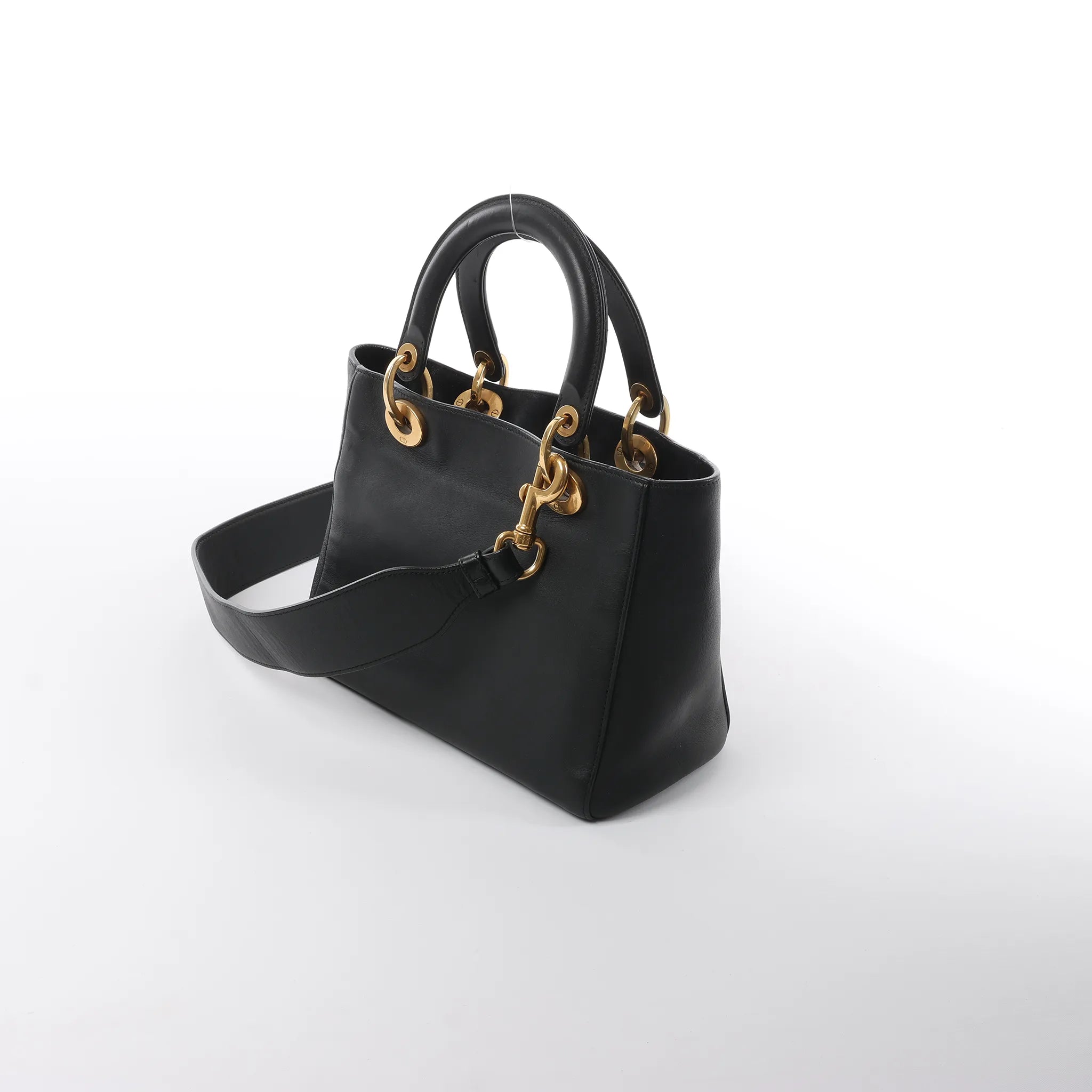 Dior Lady Dior Medium Swords Motherpeace Tarot 2Way Handbag in Black