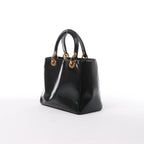 Bolso de hombro grande de lona Dior Book Tote en negro y blanco