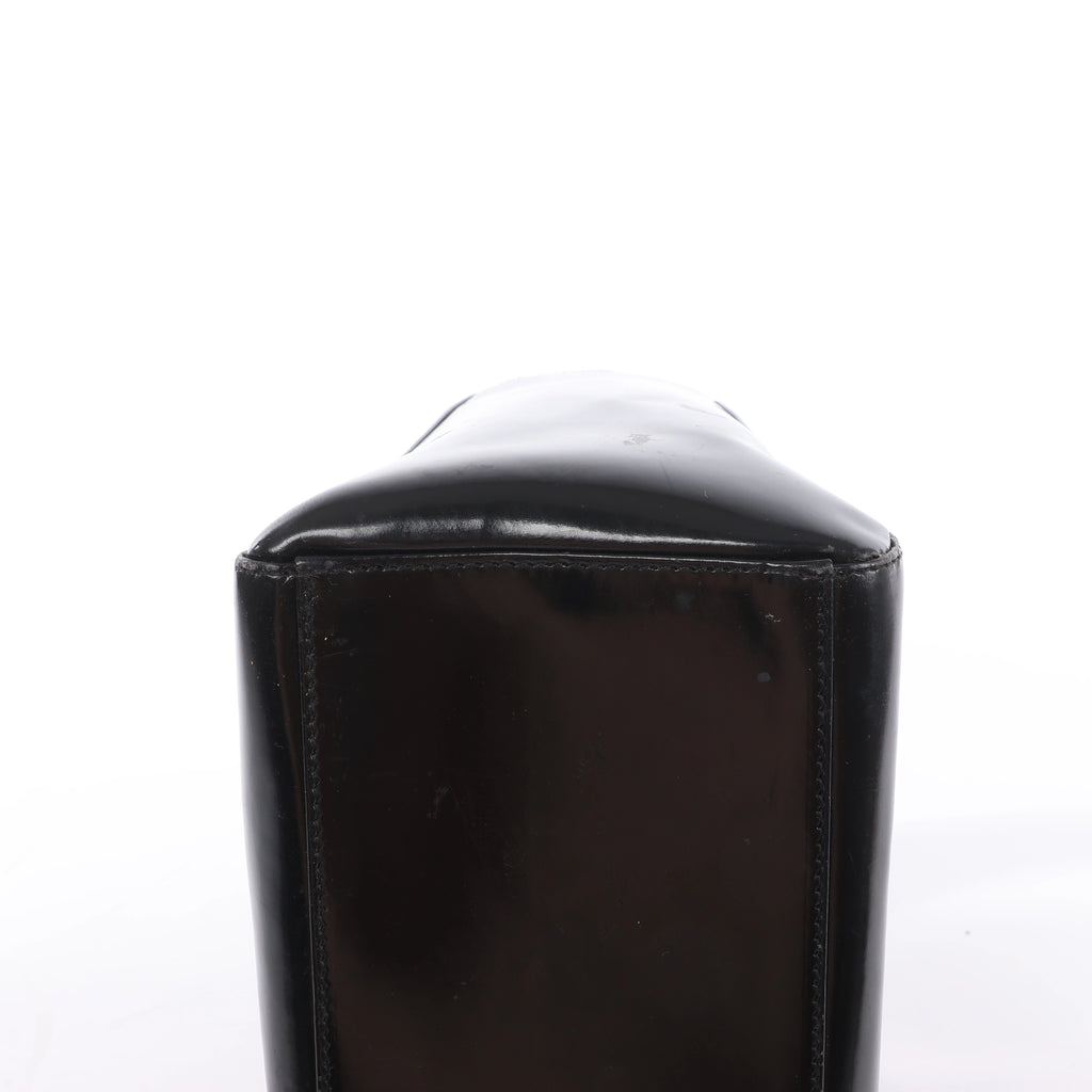 Bolso de hombro grande de lona Dior Book Tote en negro y blanco