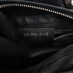 Dior Lady Dior Sequins Medium Handbag in Navy Blue