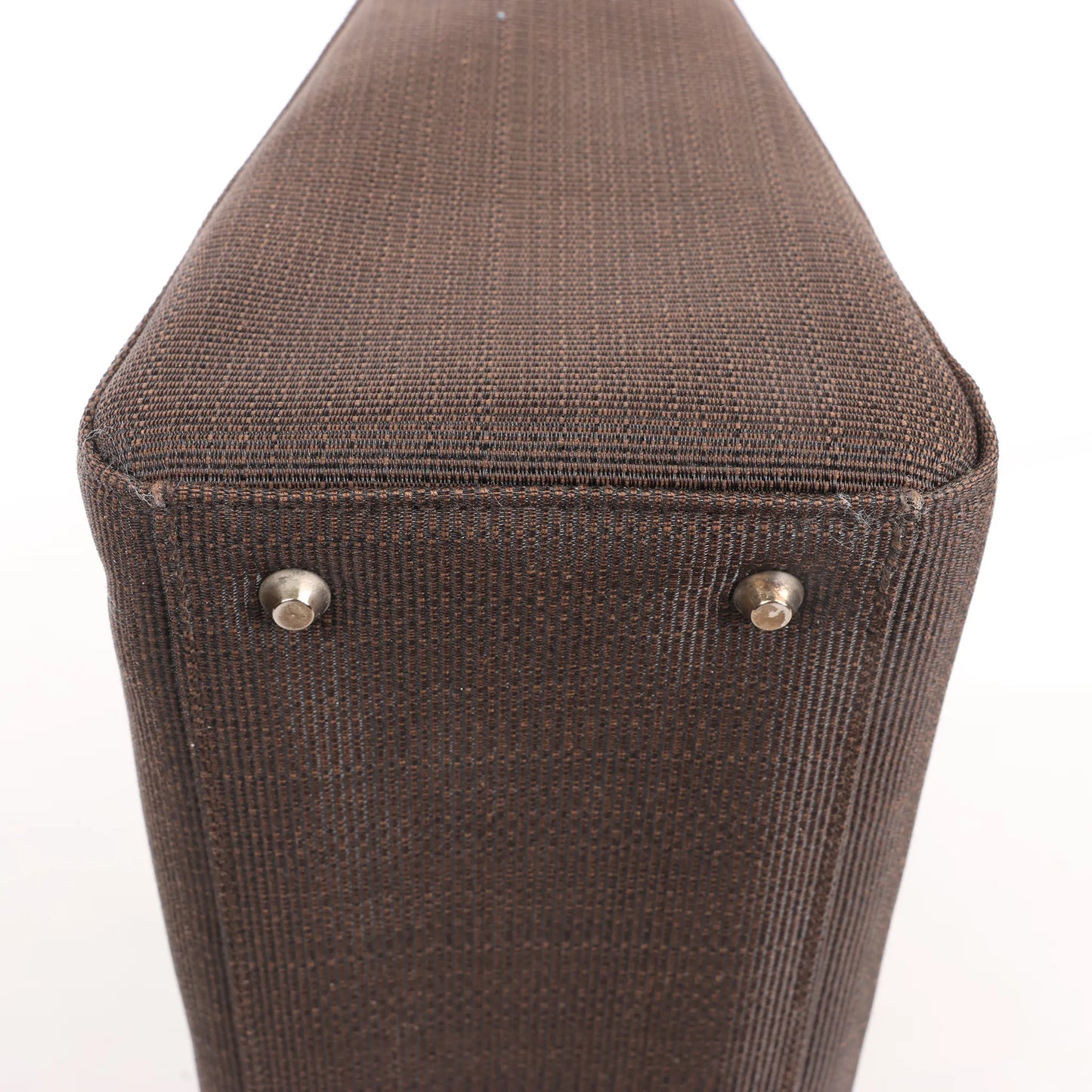 Dior Lady Dior Cannage Nylon x Leather 2Way Handbag in Brown