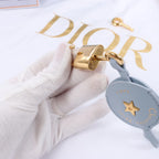 Dior Macrocanage Groove 20 Leather 2Way Handbag in Blue