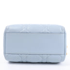 Dior Macrocanage Groove 20 Leather 2Way Handbag in Blue