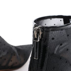 Dior Mesh DIOR PRETTY Ankle Boots in Black, Size 37.5 EU