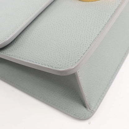 Dior Montaigne 30 Leather Shoulder bag in Gray