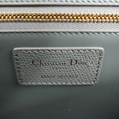 Dior Montaigne 30 Leather Shoulder bag in Gray