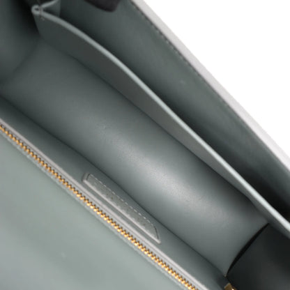 Dior Montaigne 30 Leather Shoulder bag in Gray