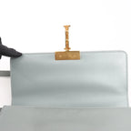 Dior Montaigne 30 Leather Shoulder bag in Gray