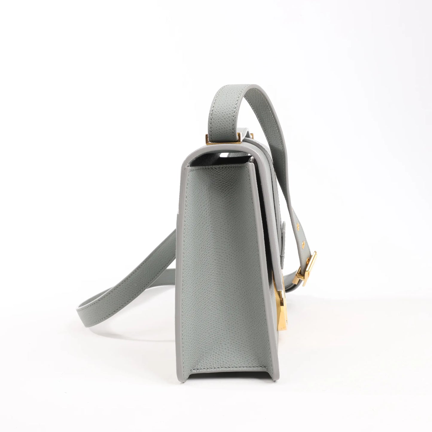 Dior Montaigne 30 Leather Shoulder bag in Gray