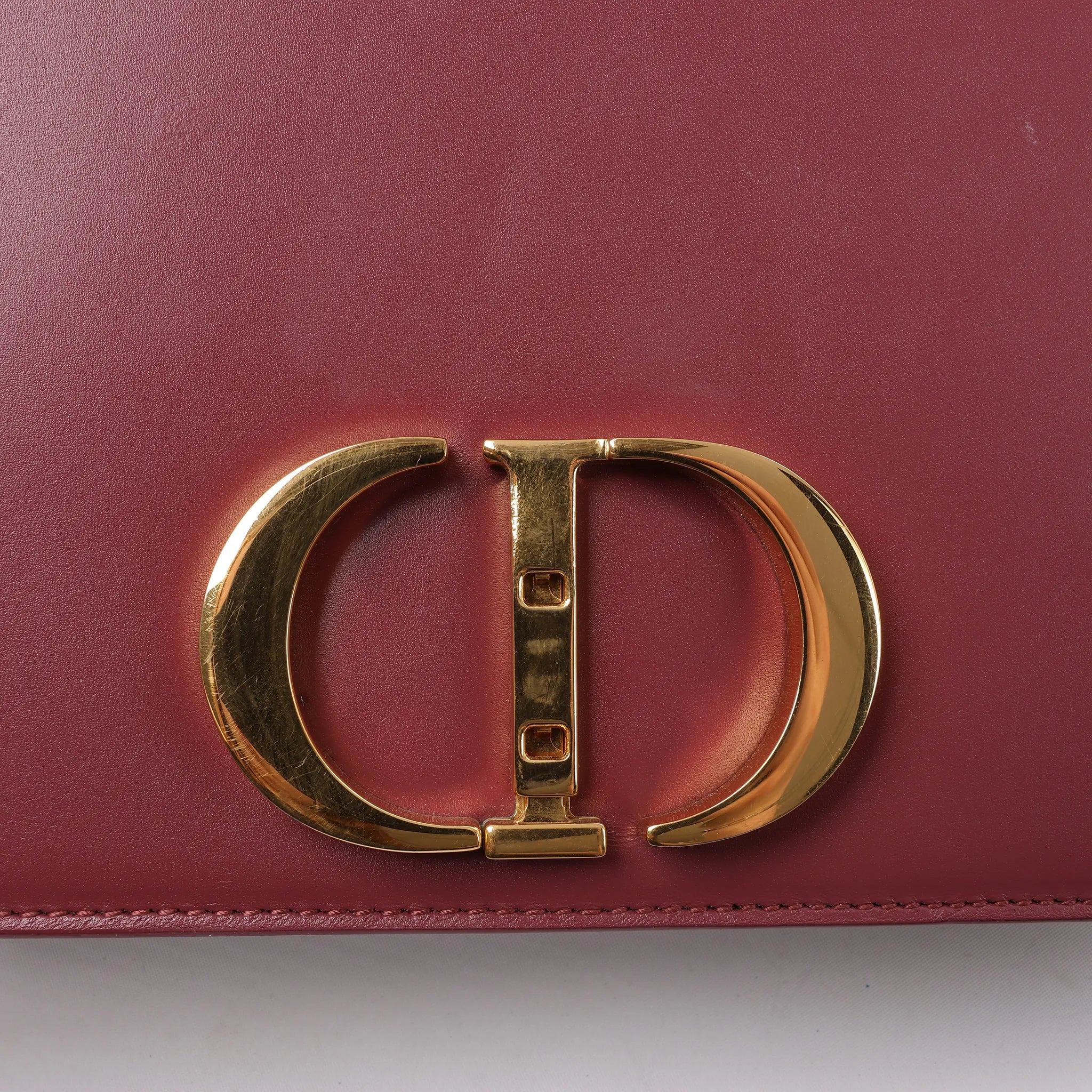Dior Montaigne 30 Leather Crossbody bag in Pink