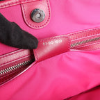 Bolso de hombro grande de lona Dior Book Tote en negro y blanco