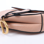 Dior Saddle Micro Bag Leather 2Way Handbag in Blush
