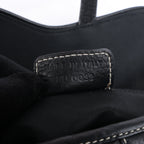 Dior Saddle Classic Bag Leather 2Way Handbag in Black