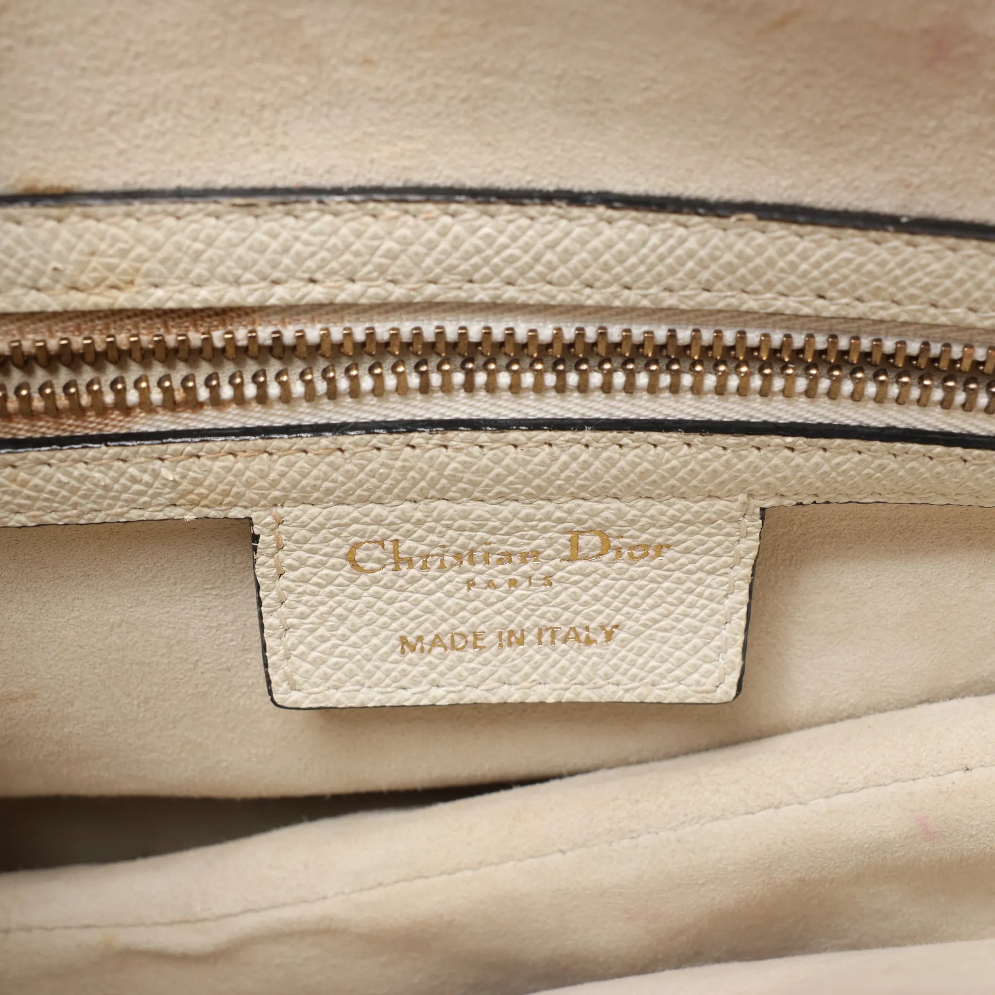 Dior Saddle Classic Bag Canvas Shoulder Bag in White