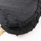 Dior Saddle Classic Bag Canvas Shoulder Bag in Black