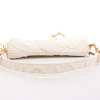 Bolso de hombro grande de lona Dior Book Tote en negro y blanco