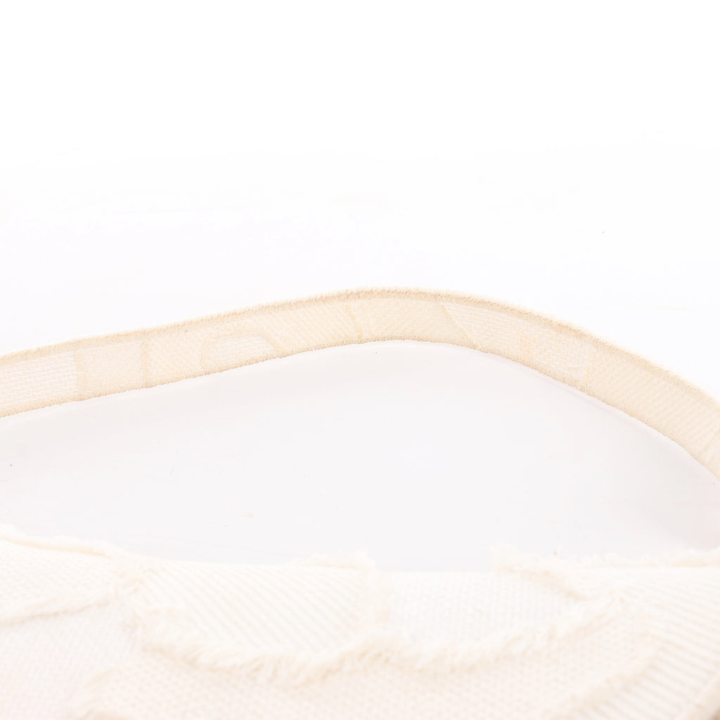 Bolso de hombro grande de lona Dior Book Tote en negro y blanco