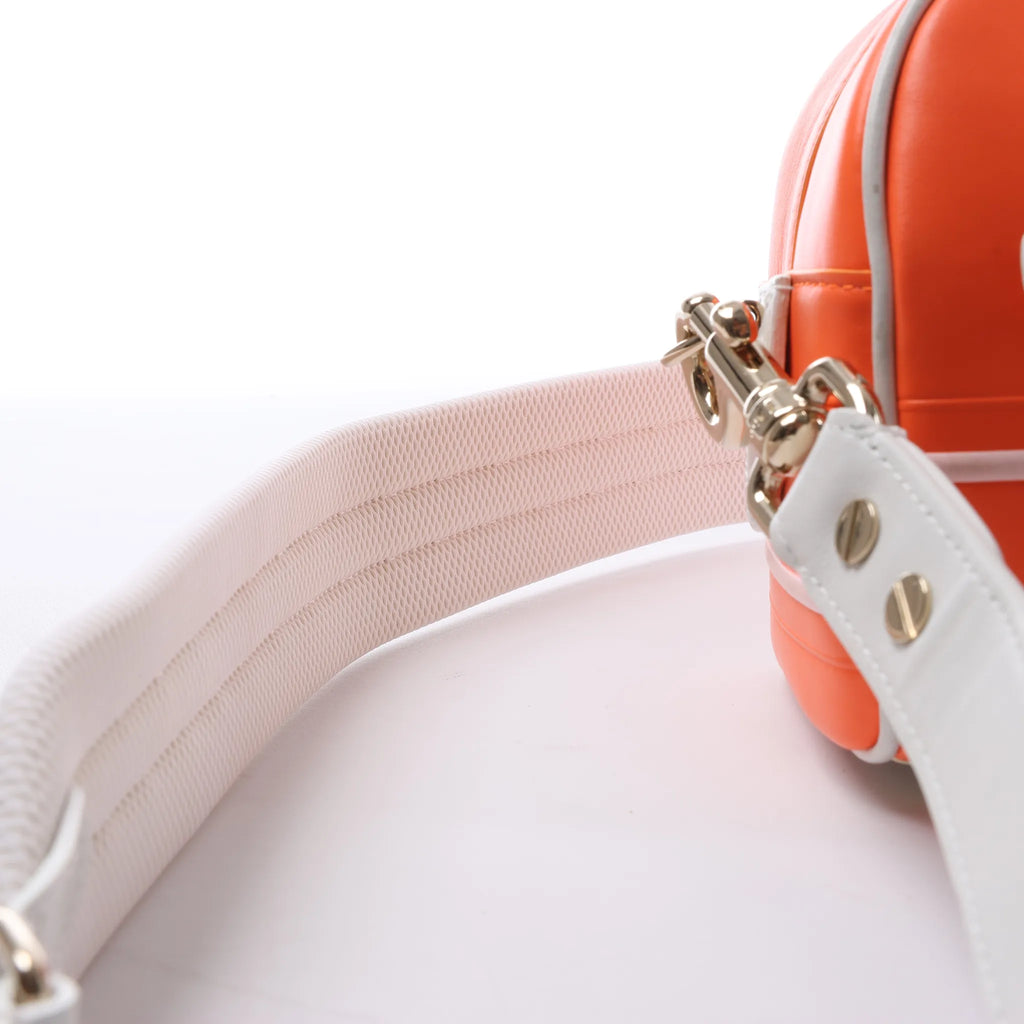 Dior Small Dior Vibe Zip Bowling Bag in Orange