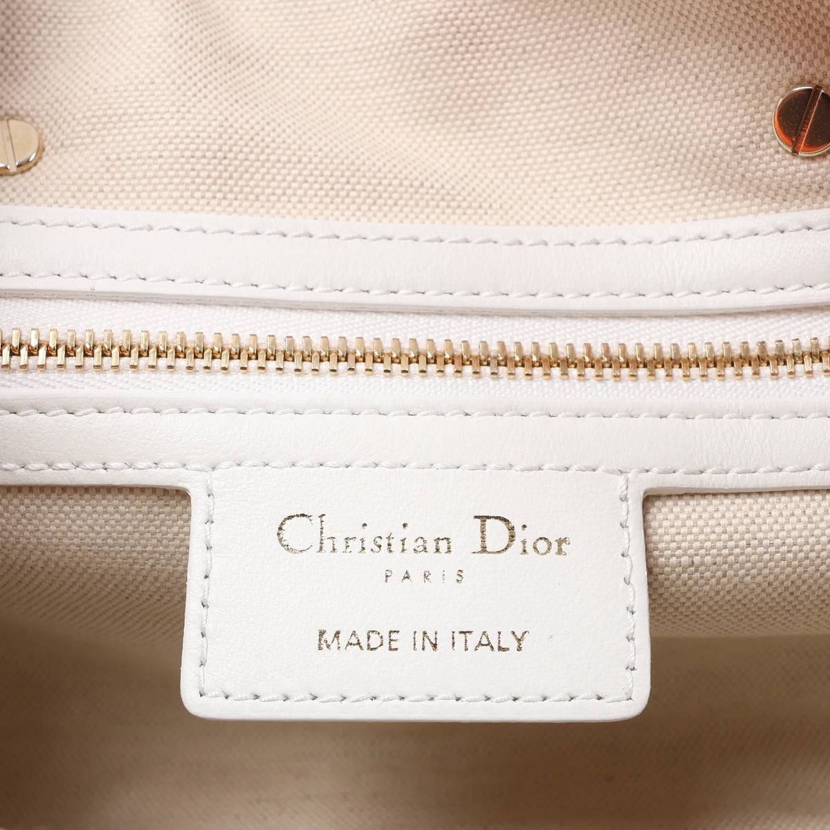 Dior Small Dior Vibe Zip Bowling Bag in Orange
