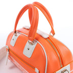 Dior Small Dior Vibe Zip Bowling Bag in Orange