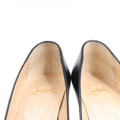 Christian Louboutin Eloise 100 Napa Shiny Heels in Black, Size 38 EU