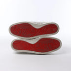 Christian Louboutin Aurora Studs Get Swarovski Slip-on in White, Size 44.5 EU