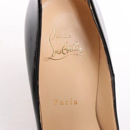 Christian Louboutin So Kate 120 Lacklederpumps in Schwarz, Größe 37 EU