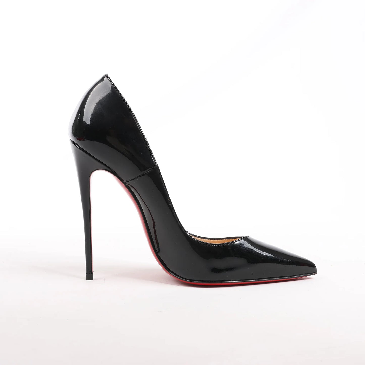 Christian Louboutin So Kate 120 Lacklederpumps in Schwarz, Größe 37 EU