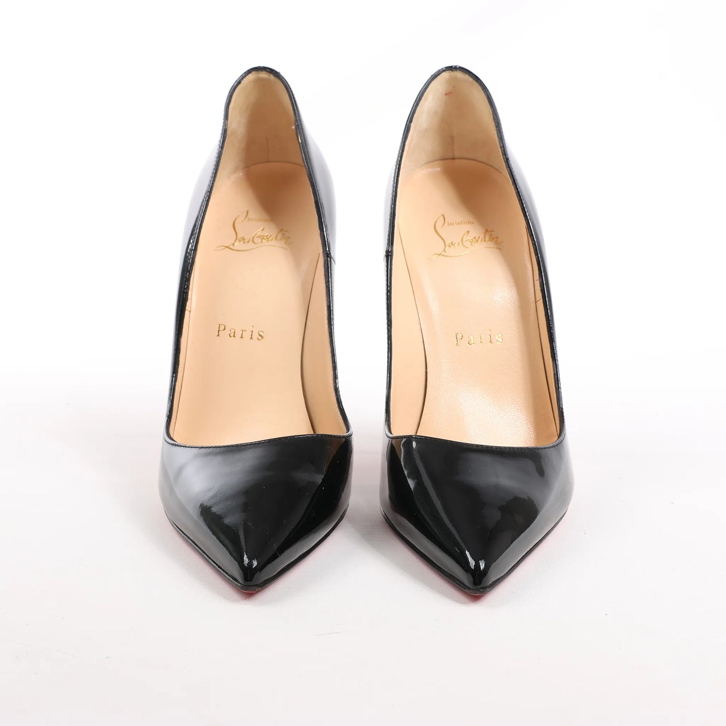 Christian Louboutin So Kate 120 Lacklederpumps in Schwarz, Größe 37 EU