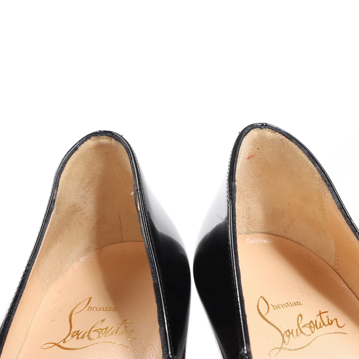 Christian Louboutin So Kate 120 Lacklederpumps in Schwarz, Größe 37 EU