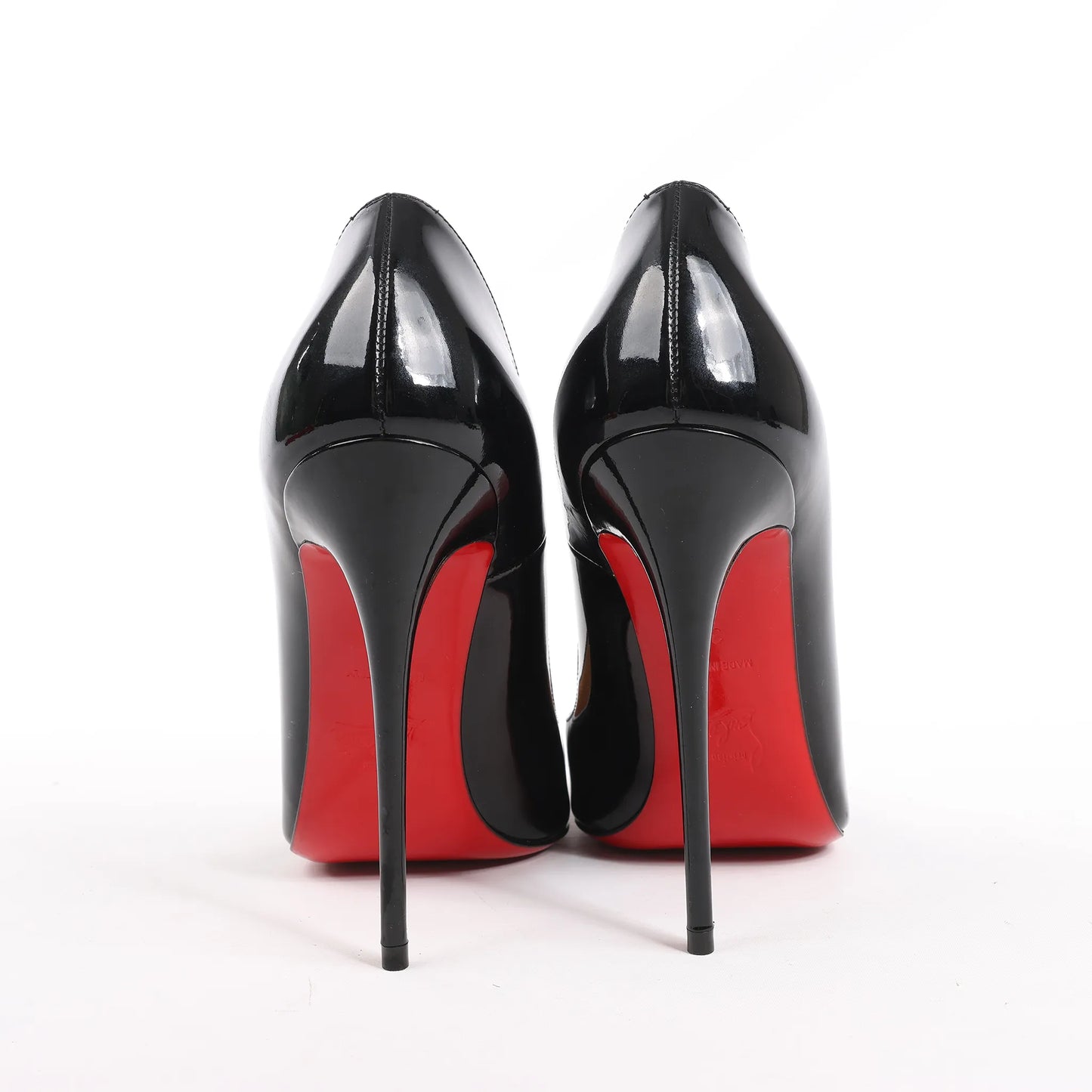 Christian Louboutin So Kate 120 Lacklederpumps in Schwarz, Größe 37 EU