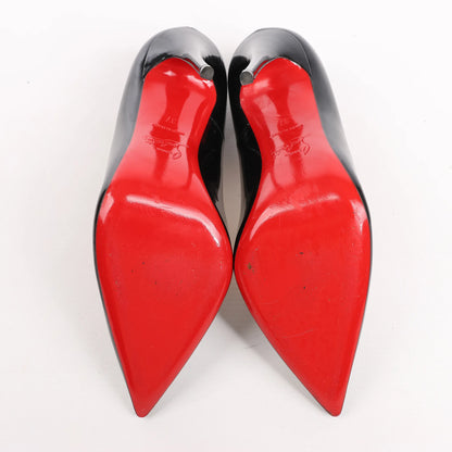 Christian Louboutin So Kate 120 Lacklederpumps in Schwarz, Größe 37 EU