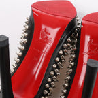 Christian Louboutin Pigalle Spike Studs Leather Pumps in Black, Size EU 36
