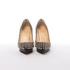 Christian Louboutin Pigalle Spike Studs Leather Pumps in Black, Size EU 36